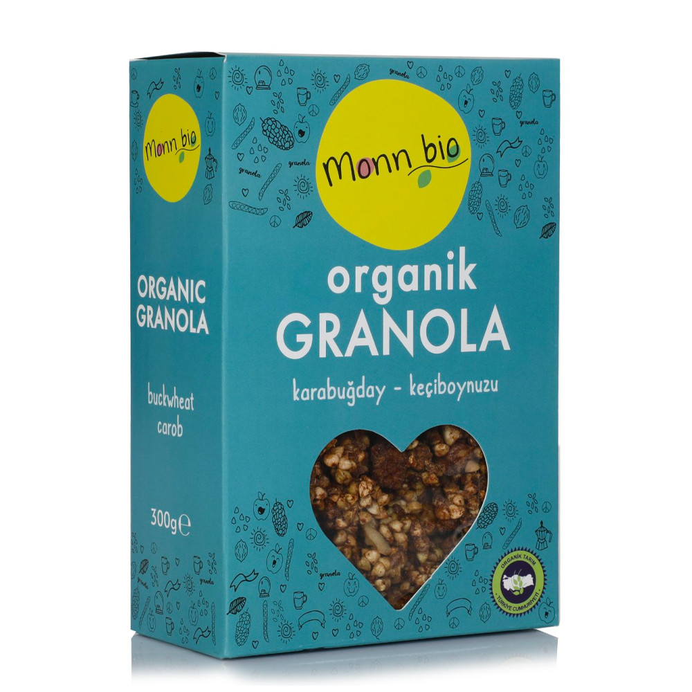 Organik Karabuğday Keçiboynuzu Granola - 300 G